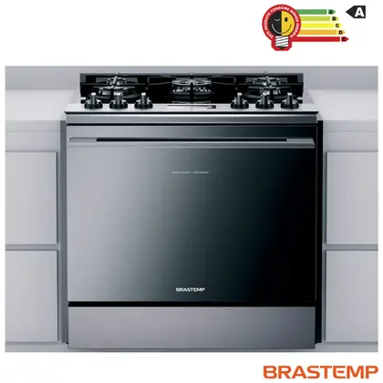 Fogão de Embutir 5 Bocas Brastemp 110V BYS5VCRNNA / BYS5VCR
