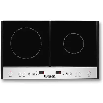 Cooktop de Indução Cuisinart Portátil Duplo 2 Bocas 110V ICT-60P1