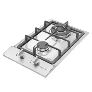 Fogão de Mesa Cooktop a Gás Suggar 2 Bocas Aço Inox FG2002IX Fogão de Mesa Cooktop a Gás Suggar 2 Bocas Aço Inox FG2002IX