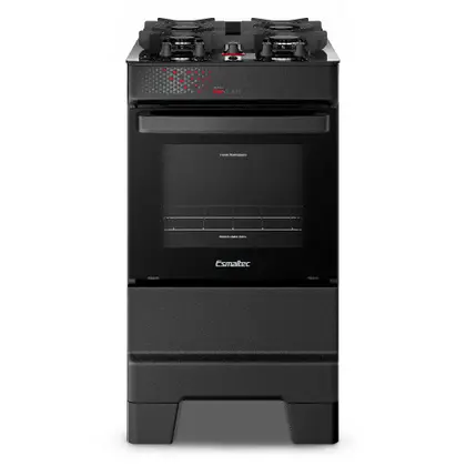 Fogão de Piso 4 Bocas Esmaltec Ideal Top Glass T4VA