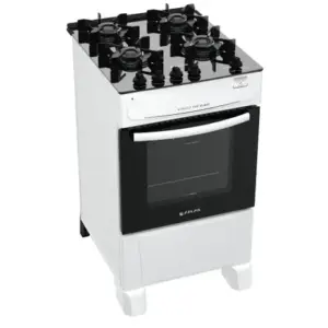 Fogão de Piso 4 Bocas Atlas Monaco Top Glass Acendimento Automático Fogão de Piso 4 Bocas Atlas Monaco Top Glass Acendimento Automático