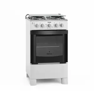 Fogão de Piso 4 Bocas Itatiaia Star Clean Acendimento Manual Fogão de Piso 4 Bocas Itatiaia Star Clean Acendimento Manual