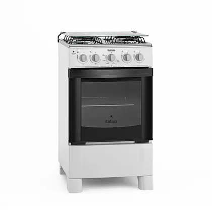 Fogão de Piso 4 Bocas Itatiaia Star Clean Acendimento Manual