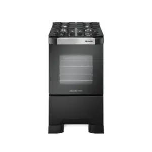 Fogão de Piso 4 Bocas Mueller Decorato Vetro Cor Preto Bivolt Fogão de Piso 4 Bocas Mueller Decorato Vetro Cor Preto Bivolt