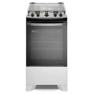 Fogão de Piso 4 Bocas Electrolux Efficient com PerfectCook FE4IB Fogão de Piso 4 Bocas Electrolux Efficient com PerfectCook FE4IB