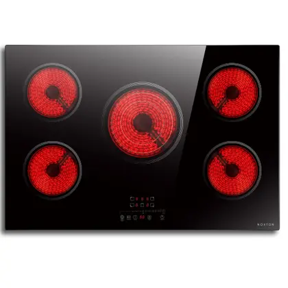 Cooktop Elétrico Noxton 5 Queimadores 30cm Sensor Touch 220V
