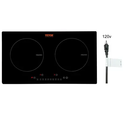 Cooktop de Indução Vevor 2 Queimadores 1800W