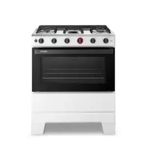 Fogão de Piso 5 Bocas Esmaltec Ideal Super com Mesa de Aço Inox Branco Bivolt F5IAB Fogão de Piso 5 Bocas Esmaltec Ideal Super com Mesa de Aço Inox Branco Bivolt F5IAB