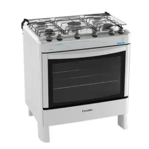 Fogão de Piso 5 Bocas Esmaltec Ágata Branco Fogão de Piso 5 Bocas Esmaltec Ágata Branco