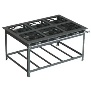 Fogão Industrial 6 Bocas JL Colombo 30×30 P7 Alta Pressão Fogão Industrial 6 Bocas JL Colombo 30×30 P7 Alta Pressão
