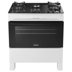 Fogão de Piso 5 Bocas Itatiaia Electra Glass New Branco Bivolt Fogão de Piso 5 Bocas Itatiaia Electra Glass New Branco Bivolt