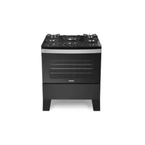 Fogão de Piso 5 Bocas Itatiaia Itaglas com Mesa de Vidro Preto Bivolt 3700000373 Fogão de Piso 5 Bocas Itatiaia Itaglas com Mesa de Vidro Preto Bivolt 3700000373
