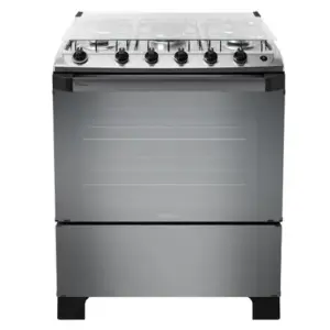 Fogão de Piso 5 Bocas Itatiaia New Dream com Acendimento Automático Reflecta Fumê Fogão de Piso 5 Bocas Itatiaia New Dream com Acendimento Automático Reflecta Fumê