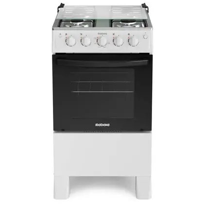 Fogão de Piso 4 Bocas Itatiaia Star New Acendimento Automático Cor Branco