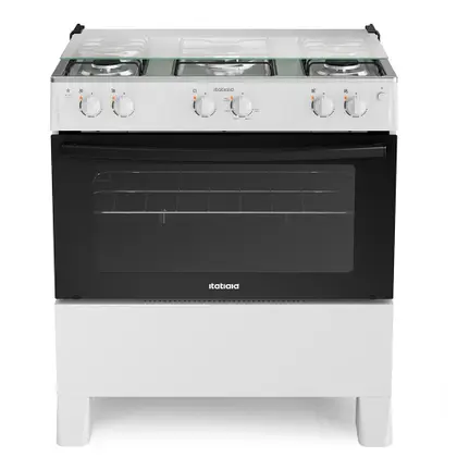 Fogão de Piso 5 Bocas Itatiaia Star New com Acendimento Automático Branco