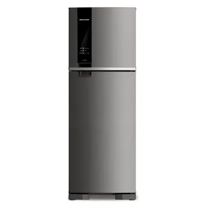 Geladeira Frost Free Duplex Brastemp 375L com Espaço Adapt Inox BRM45JK