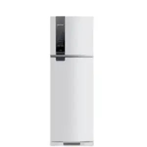Geladeira Frost Free Duplex Brastemp 400L com Freezer Control Branca 220V BRM54JBBNA Geladeira Frost Free Duplex Brastemp 400L com Freezer Control Branca 220V BRM54JBBNA