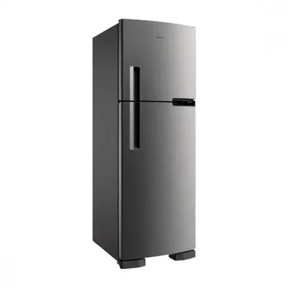 Geladeira Frost Free Duplex Brastemp 375L com Compartimento Extrafrio Inox BRM44HK