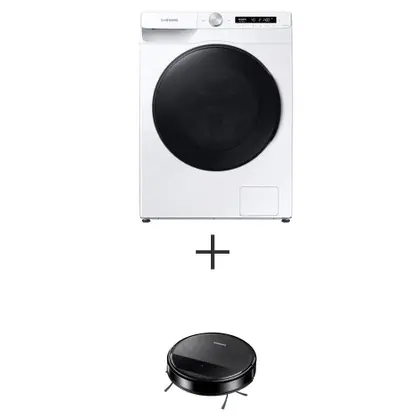 Lava e Seca Samsung Eco Bubble 13kg Branca com 25 Programas (Combo)