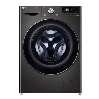 Lava e Seca LG Smart VC2 14kg Black Inox com Inteligência Artificial AI DD CV9014BC2A