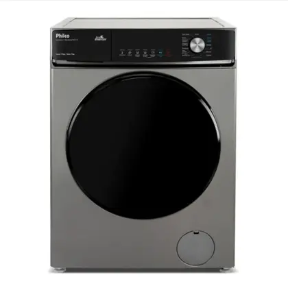 Lava e Seca Philco Eco Inverter 11kg Titânio com 16 Programas PLS11C