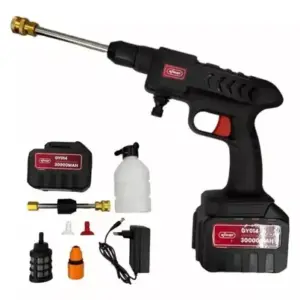 Lavadora de Alta Pressão Portátil Turbo GYY014 21V 30.000Ah Recarregável 3 Bicos Lavadora de Alta Pressão Portátil Turbo GYY014 21V 30.000Ah Recarregável 3 Bicos