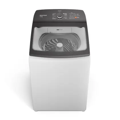 Lavadora de Roupas Automática Brastemp 13kg Ciclo Tira Manchas Advanced e Antibolinha Branca 127V BWK13AB