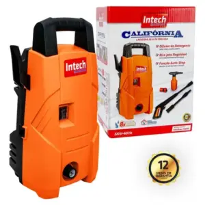 Lavadora de Alta Pressão Intech Machine Califórnia 127V Laranja e Preto