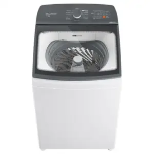 Lavadora de Roupas Automática Brastemp 15kg Ciclo Tira Manchas Advanced e Smart Sensor Branca BWF15AB Lavadora de Roupas Automática Brastemp 15kg Ciclo Tira Manchas Advanced e Smart Sensor Branca BWF15AB