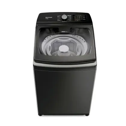 Lavadora de Roupas Automática Brastemp Double Wash 16kg Titânio 220V BWD16A9