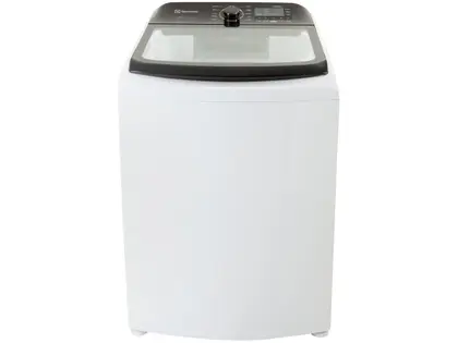 Lavadora de Roupas Automática Electrolux Perfect Care 17kg Cesto Inox Branca LEV17