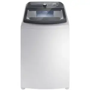 Lavadora de Roupas Automática Electrolux Efficient 18kg com 11 Programas Cesto Inox Branca LEE18