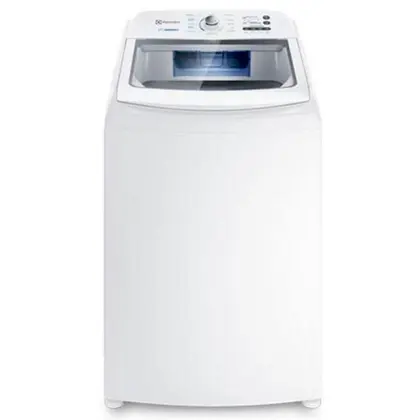 Lavadora de Roupas Automática Electrolux 17kg Cesto Inox Branca 127V LED17