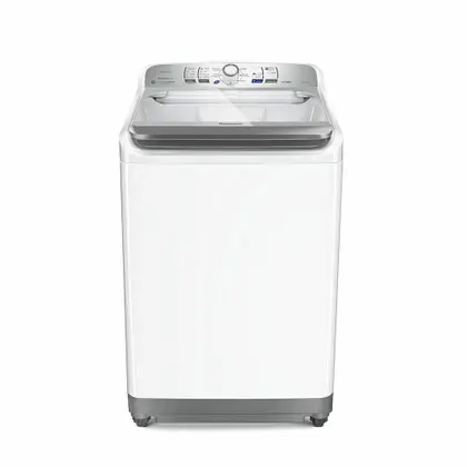 Lavadora de Roupas Automática Panasonic 12kg Lavagem Ciclone Branca 110V NA-F120B1WA