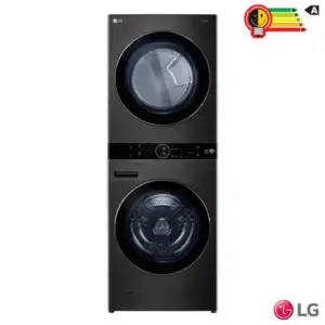 Lava e Seca LG WashTower 17kg Preto WK17BS6A