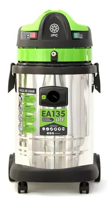 Aspirador e Extratora de Pó e Água IPC Soteco 1200W 35L Verde 220V EA135 Lite