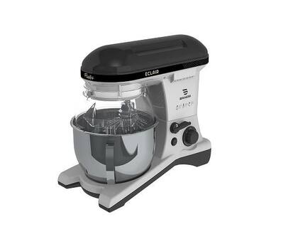 Batedeira Planetária Braesi Eclair Collab Flakes Preta Bivolt BP-500