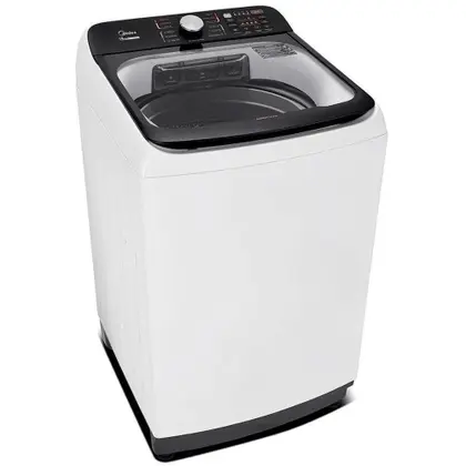 Lavadora de Roupas Automática Midea Wave Agitator 15kg Branca 220V MA512W150A/WKBR