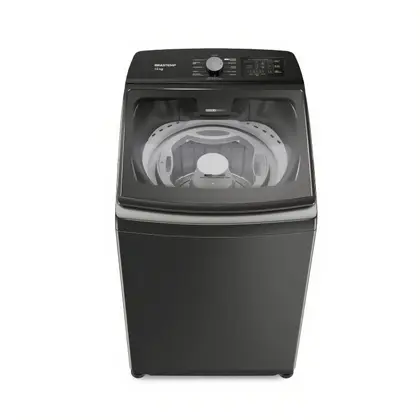 Lavadora de Roupas Automática Brastemp Double Wash 16kg Tira Manchas Advanced Titânio BWD16A9