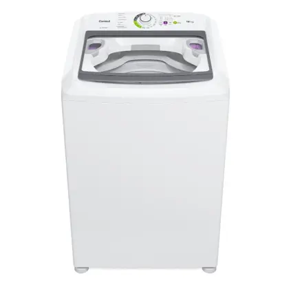 Lavadora de Roupas Automática Consul 18kg com Lavagem Econômica e Ciclo Edredom Branca CWK18AB