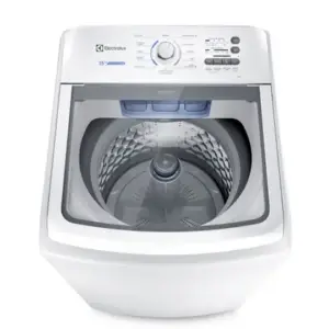 Lavadora de Roupas Automática Electrolux Essential Care 15kg com Cesto Inox e Jet&Clean Branca LED15