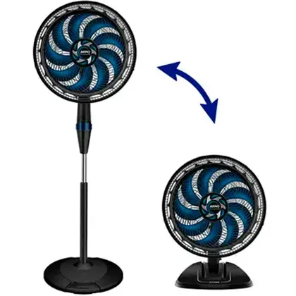 Ventilador de Coluna Arno X-Treme 9 2 em 1 Mesa e Coluna 40cm 9 Pás VE9M