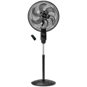 Ventilador de Coluna Mallory 40cm Preto 6 Pás com Controle Remoto 220V Ventilador de Coluna Mallory 40cm Preto 6 Pás com Controle Remoto 220V