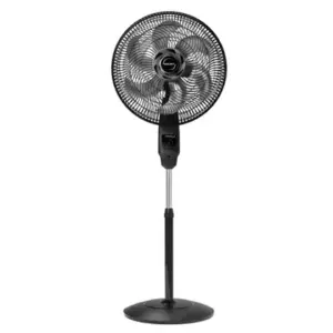 Ventilador de Coluna Mallory Chronos TS+ 40cm 6 Pás Preto e Grafite 126W Ventilador de Coluna Mallory Chronos TS+ 40cm 6 Pás Preto e Grafite 126W