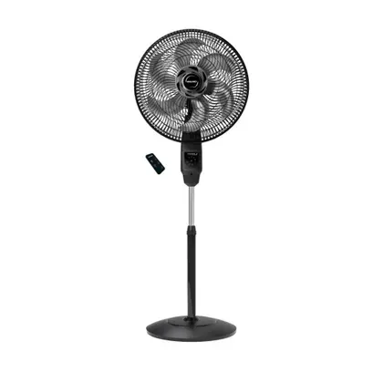 Ventilador de Coluna Mallory Chronos com Controle Remoto 40cm Preto e Cinza 220V