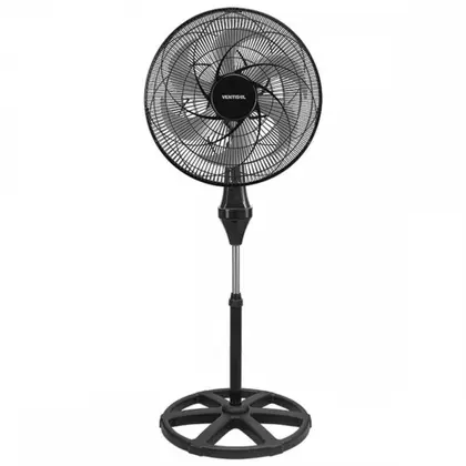Ventilador de Coluna Ventisol 50cm 6 Pás Preto 135W 127V 3852
