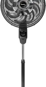 Ventilador de Coluna Mallory Athos 15 Pás Preto e Grafite 140W 127V Ventilador de Coluna Mallory Athos 15 Pás Preto e Grafite 140W 127V