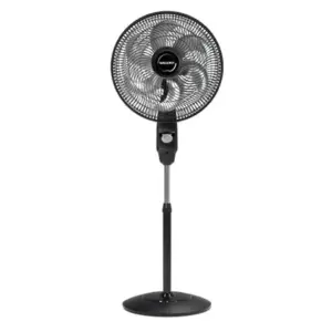 Ventilador de Coluna Mallory Éolo 40cm Preto e Grafite 220V