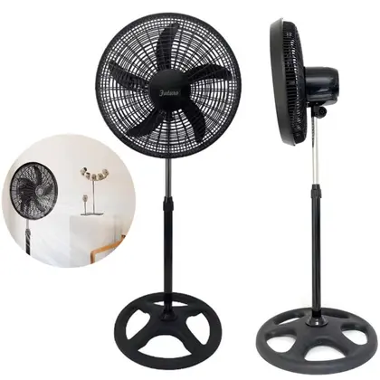 Ventilador de Coluna Tesla Store Pedestal 5 Pás Silencioso 70W 127V
