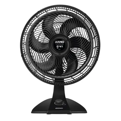 Ventilador 2 em 1 (Mesa e Parede) Arno Turbo Force 40cm Preto 127V VF42